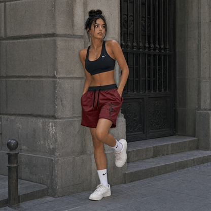 Metal Red Shorts