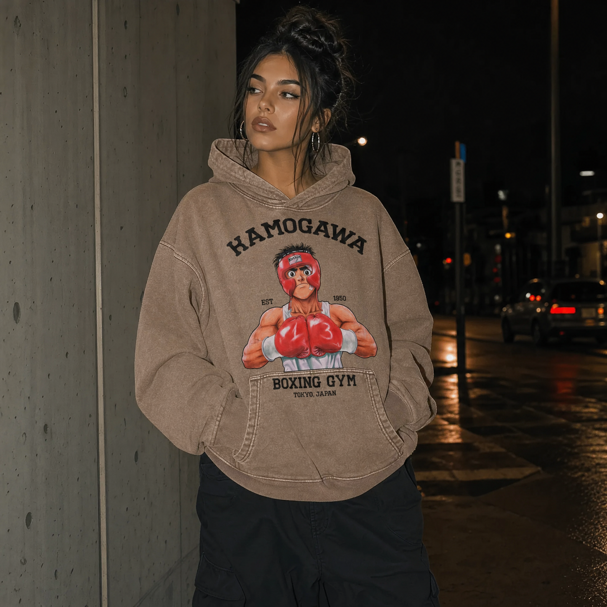 Boxer Vintage Hoodie