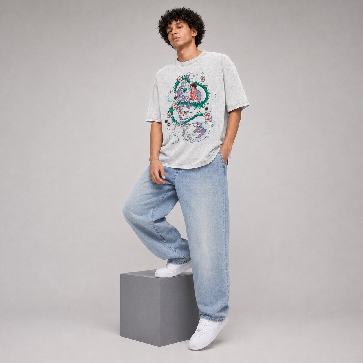 Dragon Blossom Vintage Tee