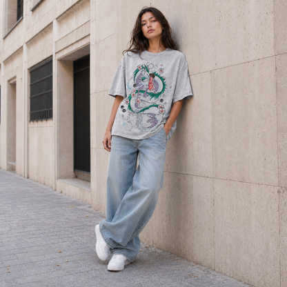 Dragon Blossom Vintage Tee