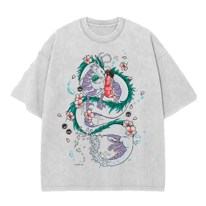 Dragon Blossom Vintage Tee