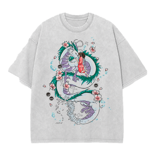Dragon Blossom Vintage Tee