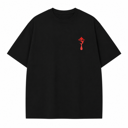 Crimson Hunter 2-Sided Oversize Tee