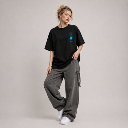 Electric Hunter 2-Sided Oversize Tee