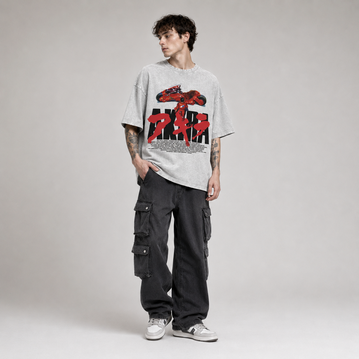 Red Neo Racer Vintage Tee
