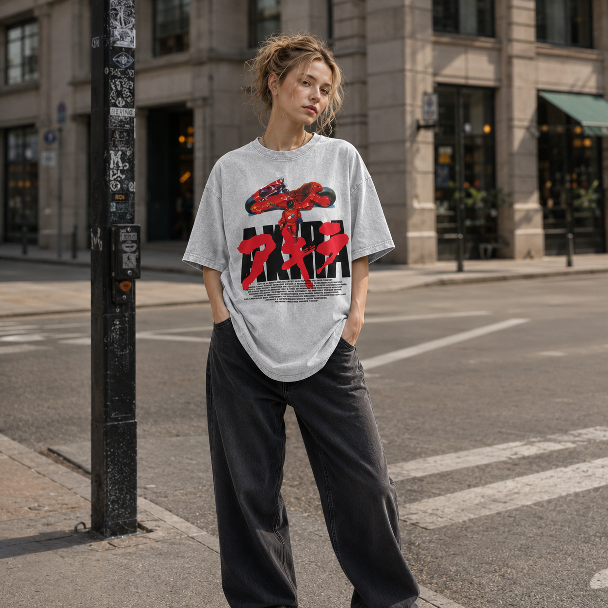 Red Neo Racer Vintage Tee