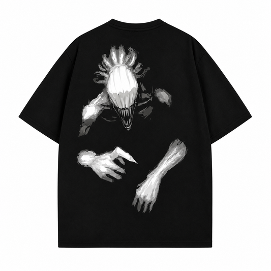 Cursed Spirit 2-Sided Oversize Tee