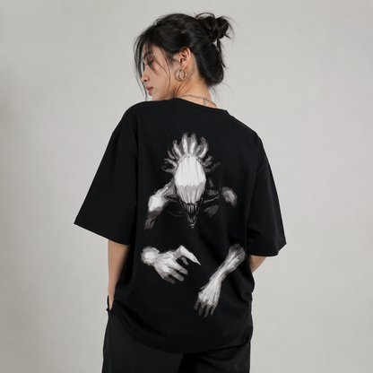 Cursed Spirit 2-Sided Oversize Tee