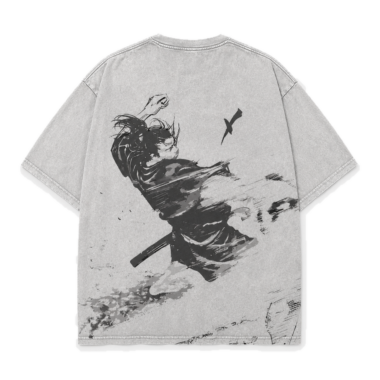 Grey Ronin Spirit 2-Sided Vintage Tee
