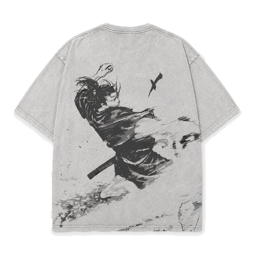 Grey Ronin Spirit 2-Sided Vintage Tee