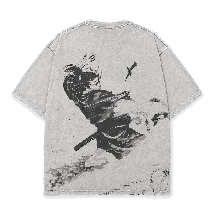 Grey Ronin Spirit 2-Sided Vintage Tee