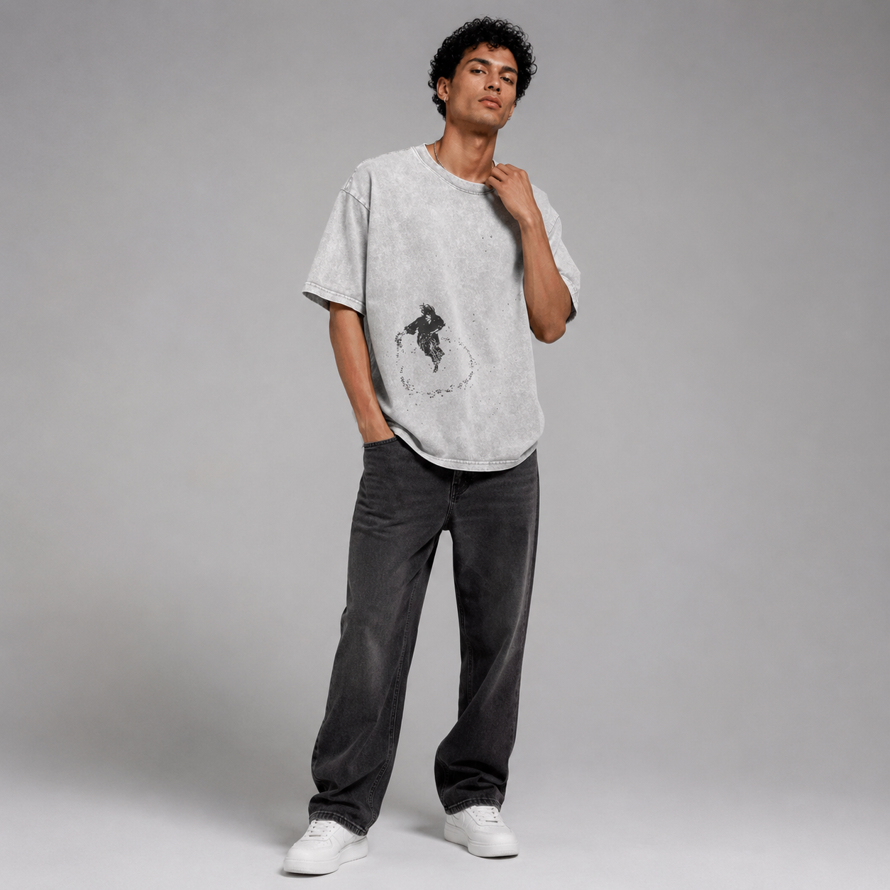 Grey Ronin Spirit 2-Sided Vintage Tee
