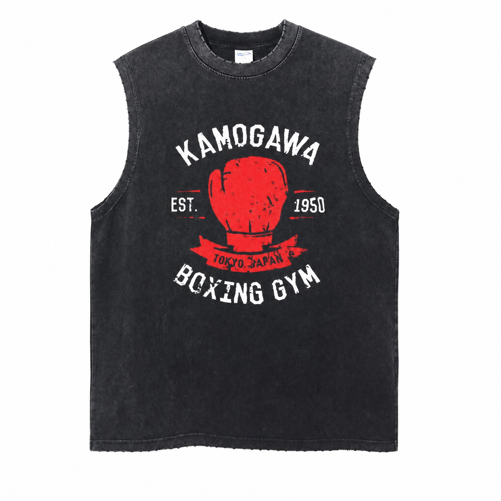 Kamogawa Boxing Gym V2 Vintage Washed Tank Top