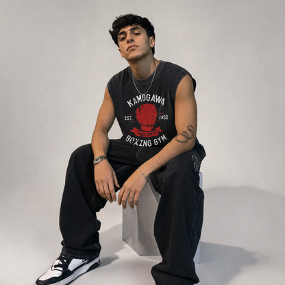Kamogawa Boxing Gym V2 Vintage Washed Tank Top