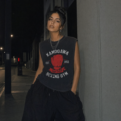 Kamogawa Boxing Gym V2 Vintage Washed Tank Top