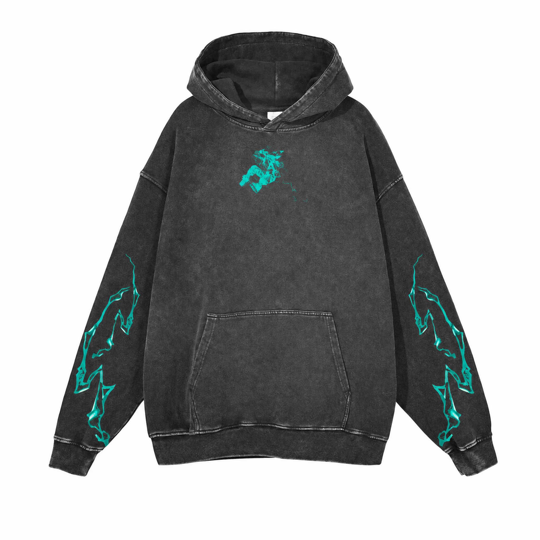2-Sided Justice Overdrive Vintage Hoodie