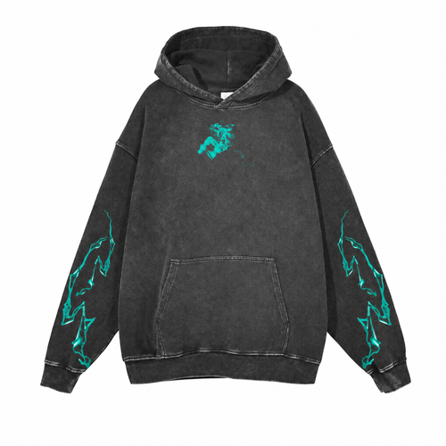 2-Sided Justice Overdrive Vintage Hoodie