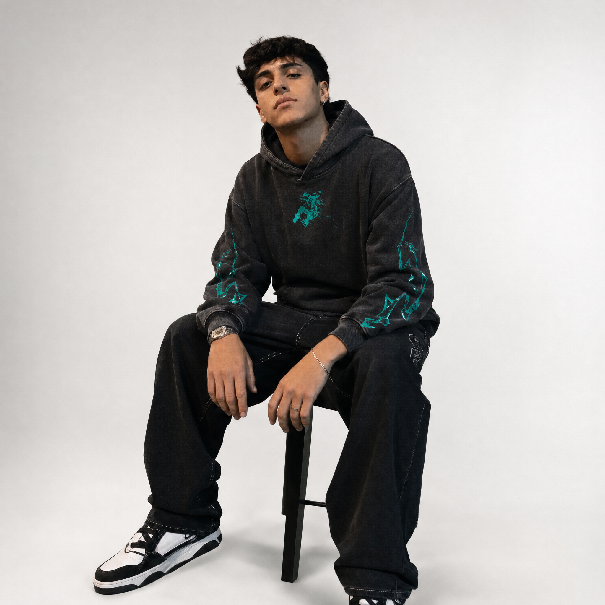 2-Sided Justice Overdrive Vintage Hoodie