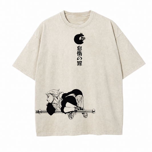 Crown & Claws Oversize Vintage Tee