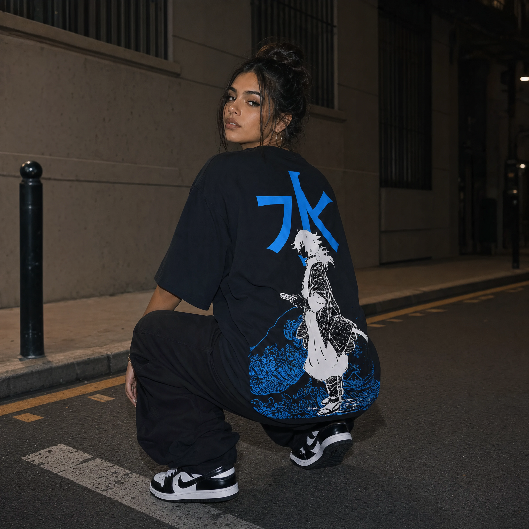 Water Breathing 2-Sided Oversize Tee