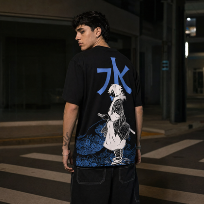 Water Breathing 2-Sided Oversize Tee