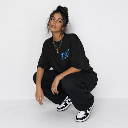 Water Breathing 2-Sided Oversize Tee