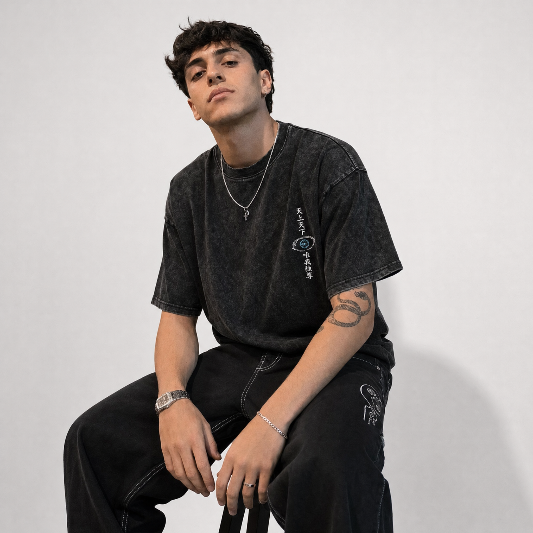 Eyes Of Void 2-Sided Oversize Vintage Tee