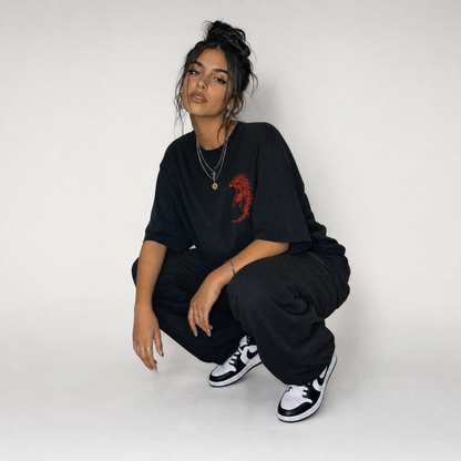 One-Eyed Sorrow 2-Sided Oversize Tee