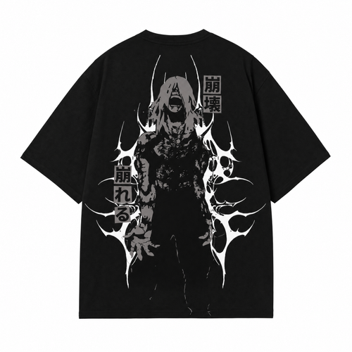 Decaying Heart 2-Sided Oversize Tee