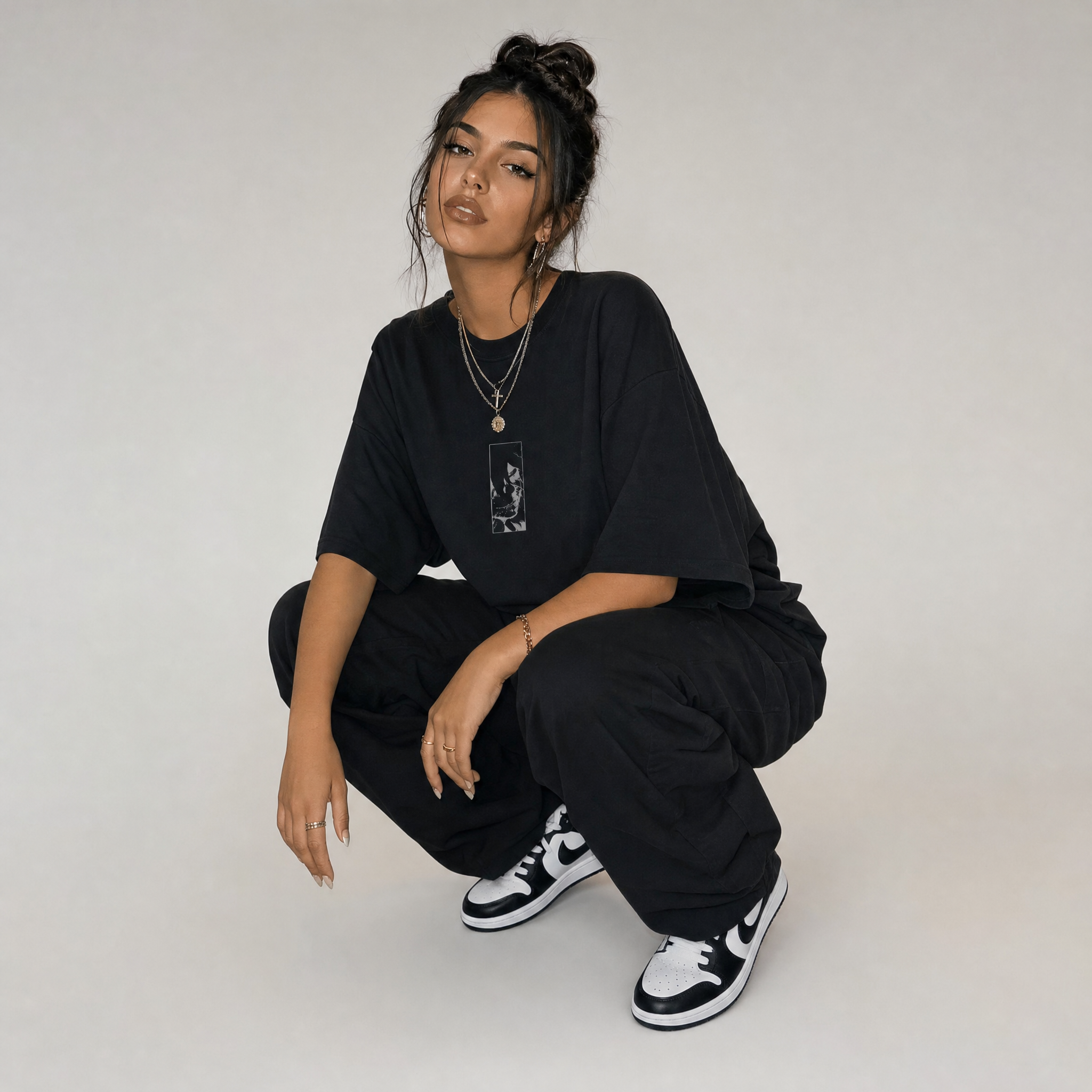 Decaying Heart 2-Sided Oversize Tee