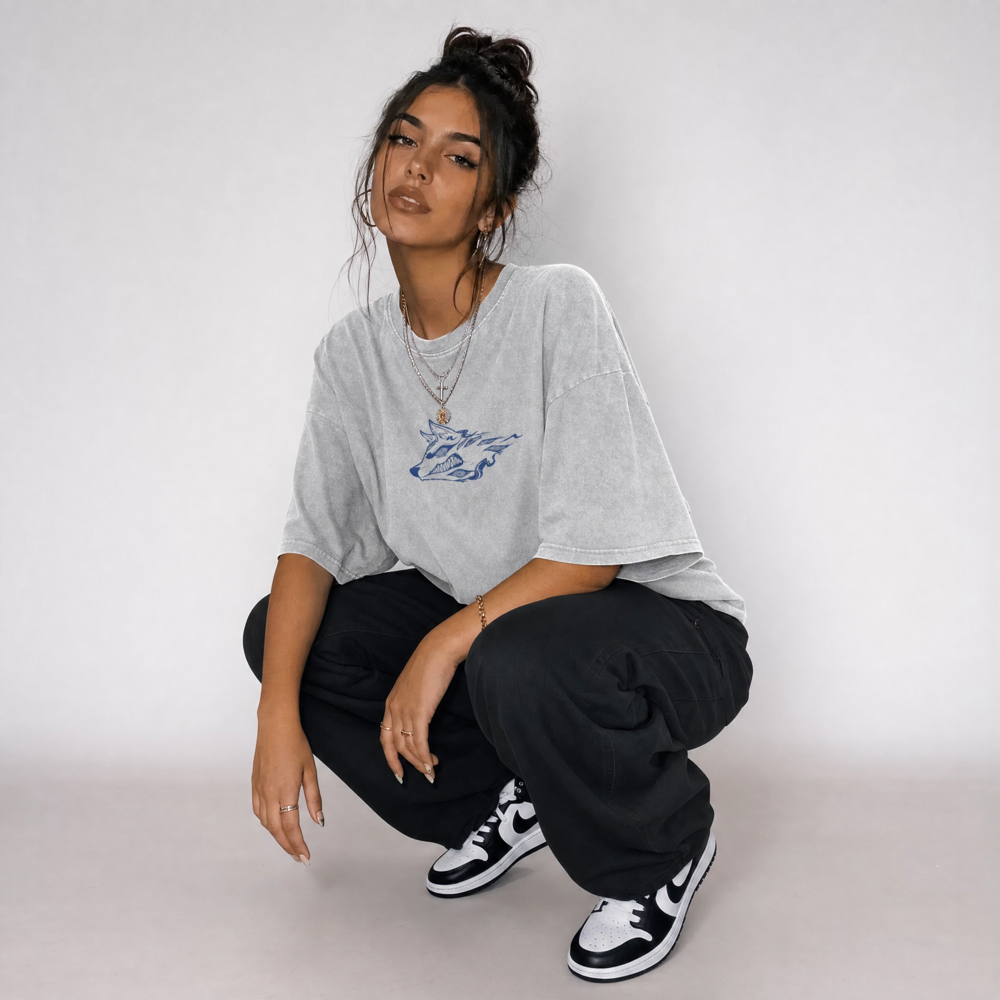 Devil´s Hound Oversize Vintage Tee