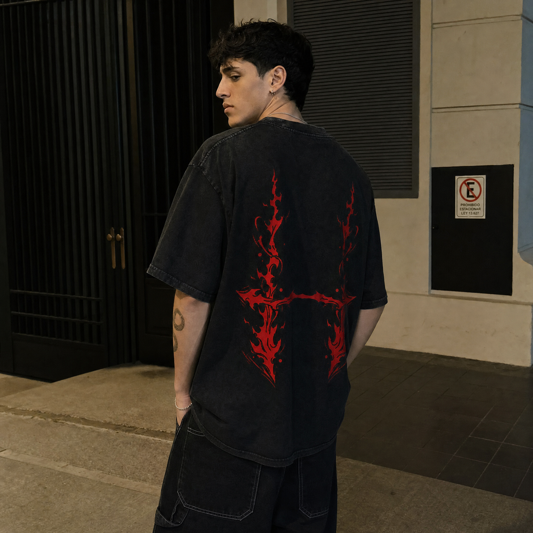 Choso Arrows Vintage Oversize Tee