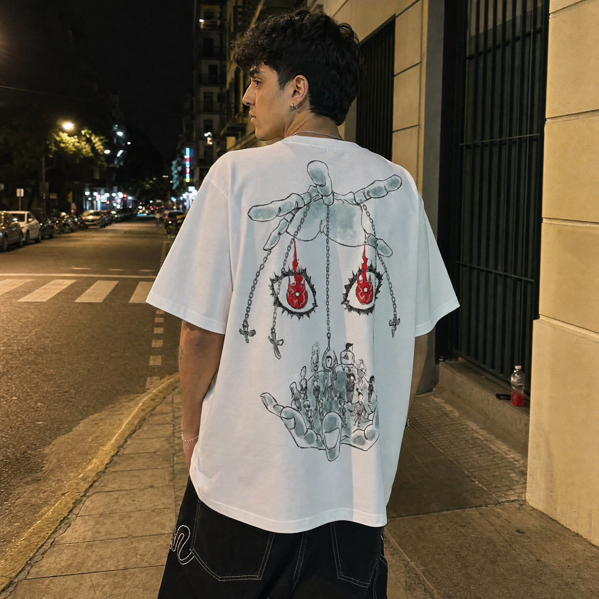 Scarlet Chains Vintage Oversize Tee
