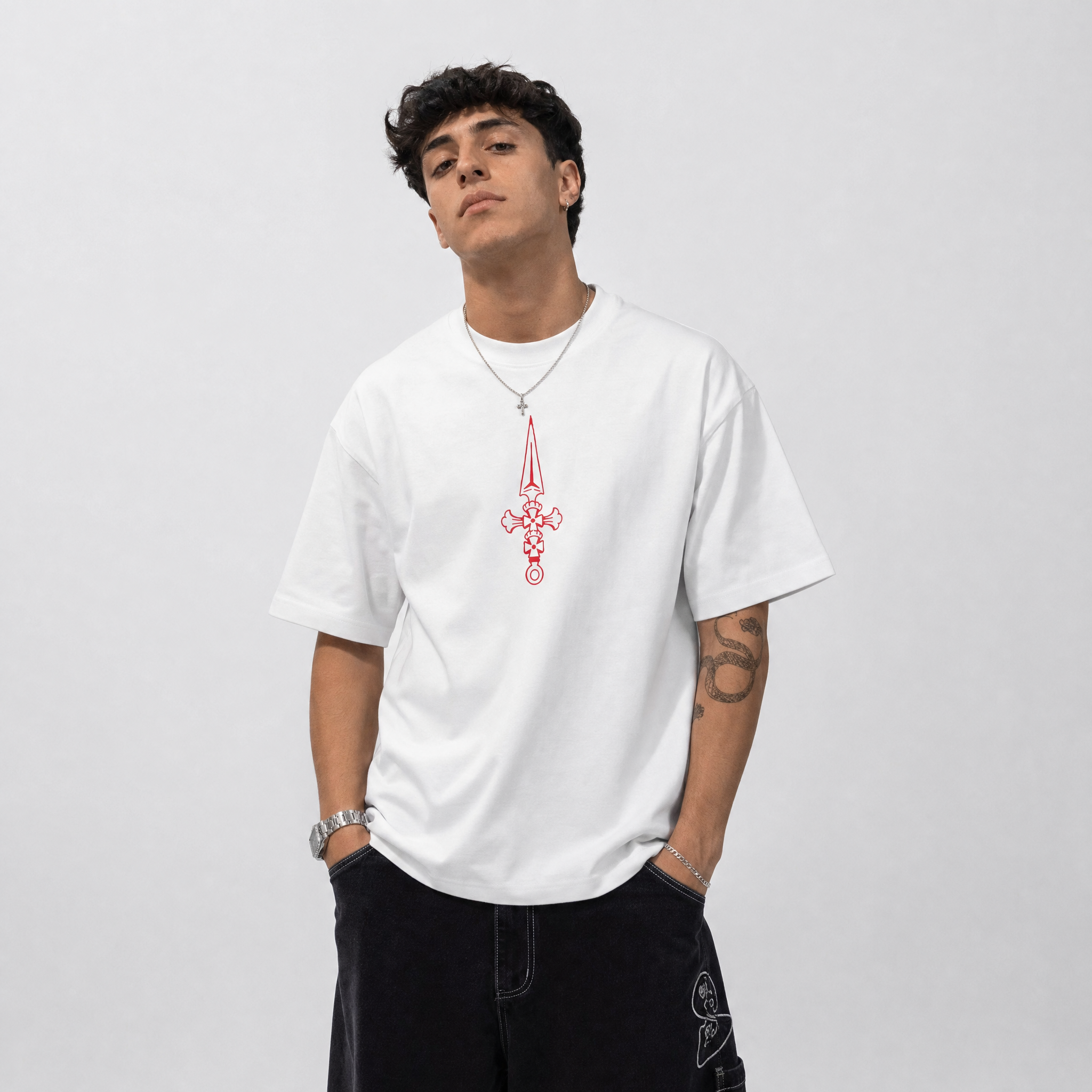 Scarlet Chains Vintage Oversize Tee