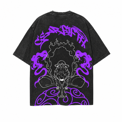 Heartbeat Of Freedom 2-Sided Oversize Vintage Tee