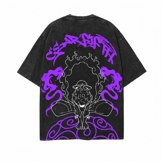 Heartbeat Of Freedom 2-Sided Oversize Vintage Tee