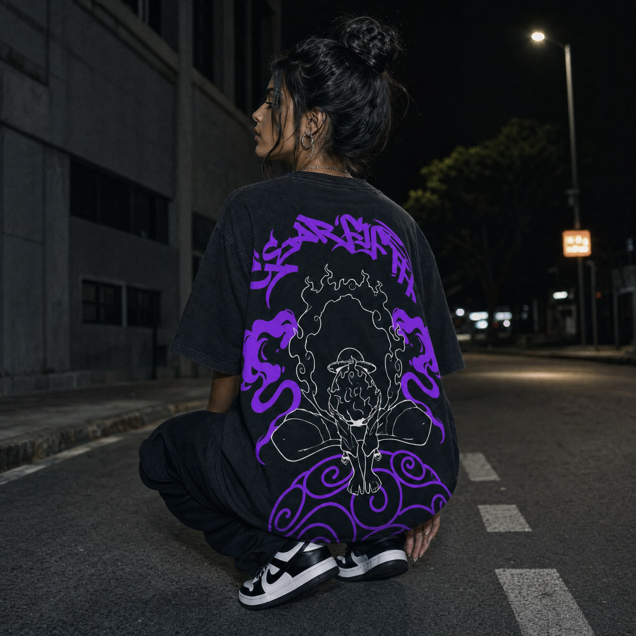 Heartbeat Of Freedom 2-Sided Oversize Vintage Tee