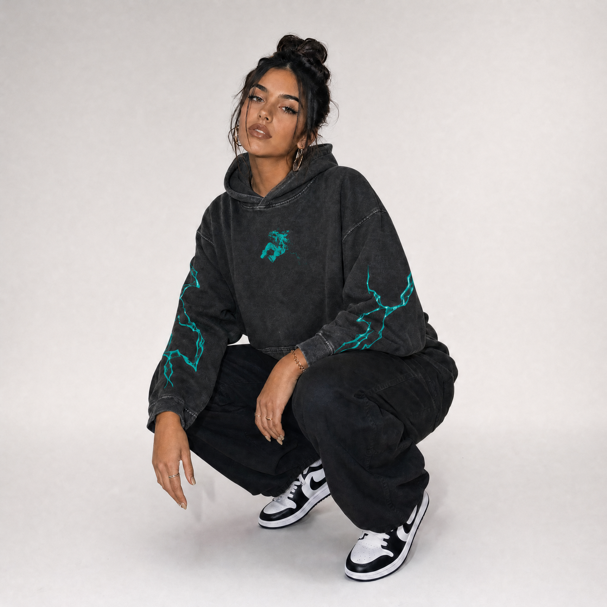 2-Sided Justice Overdrive Vintage Hoodie