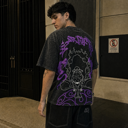 Heartbeat Of Freedom 2-Sided Oversize Vintage Tee