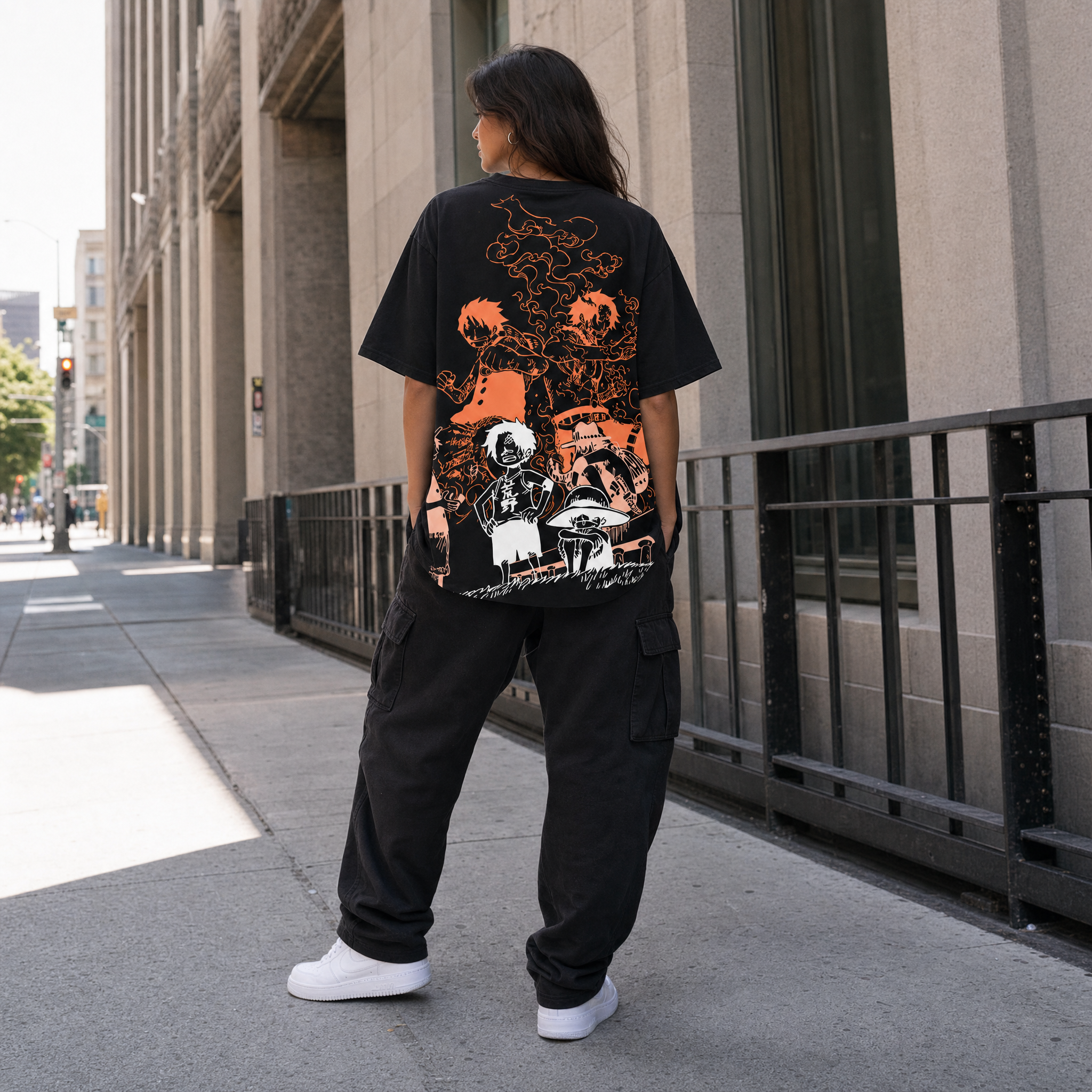 Brother Flame Oversize Tee