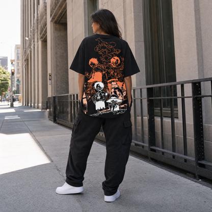 Brother Flame Oversize Tee
