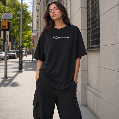 Silent Captain 2-Sided Oversize Tee