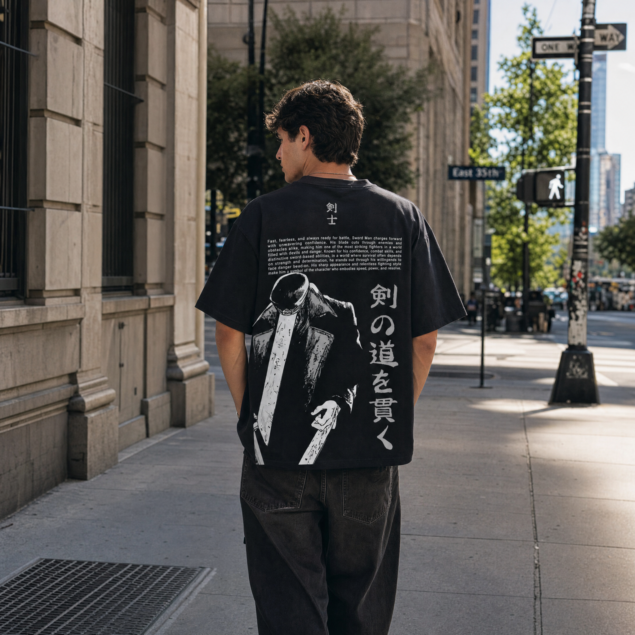 Blade Devil 2-Sided Oversize Tee