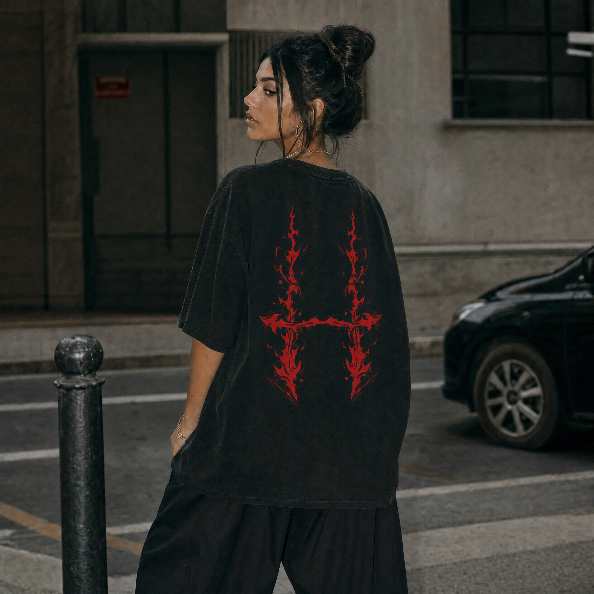 Choso Arrows Vintage Oversize Tee