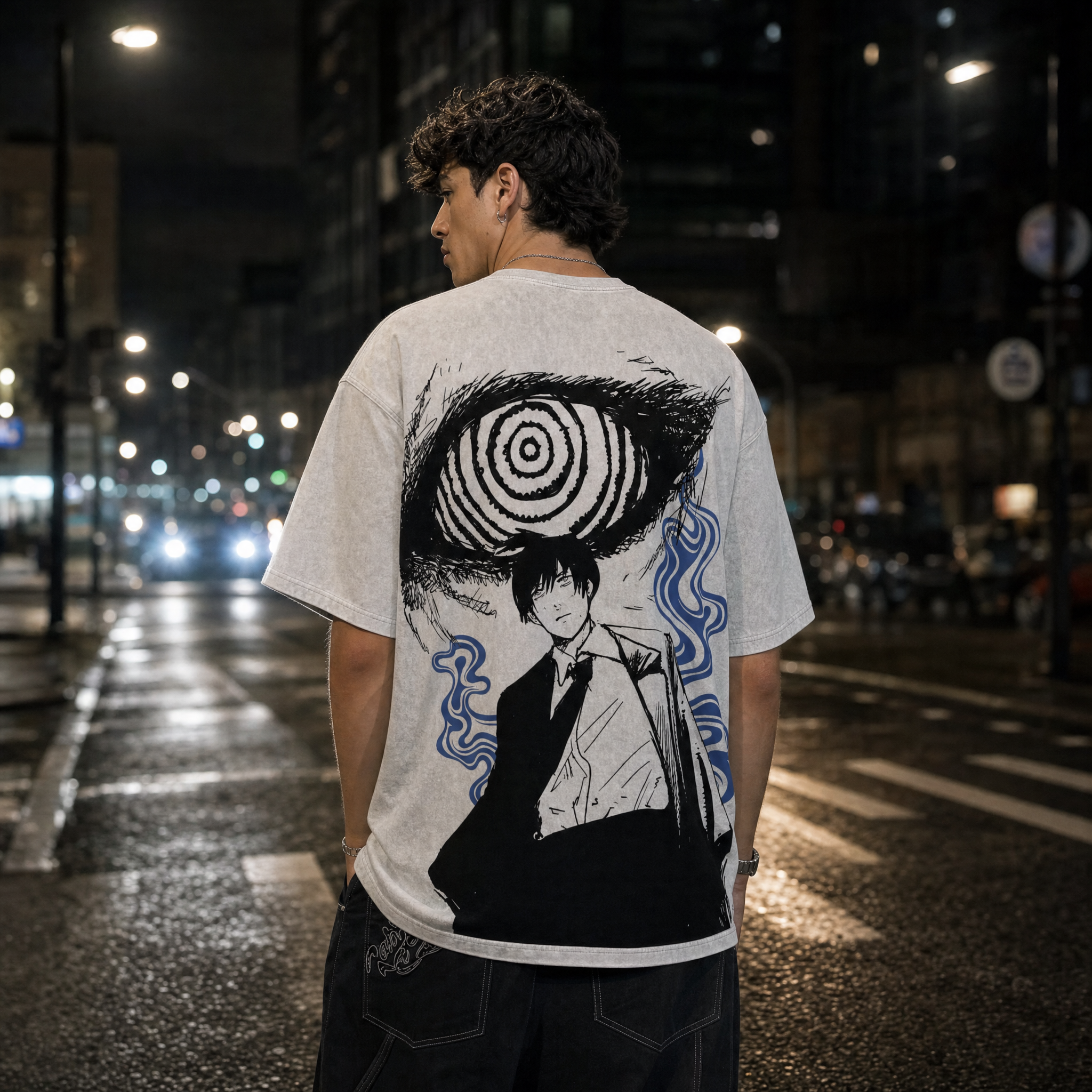 Devil´s Hound Oversize Vintage Tee