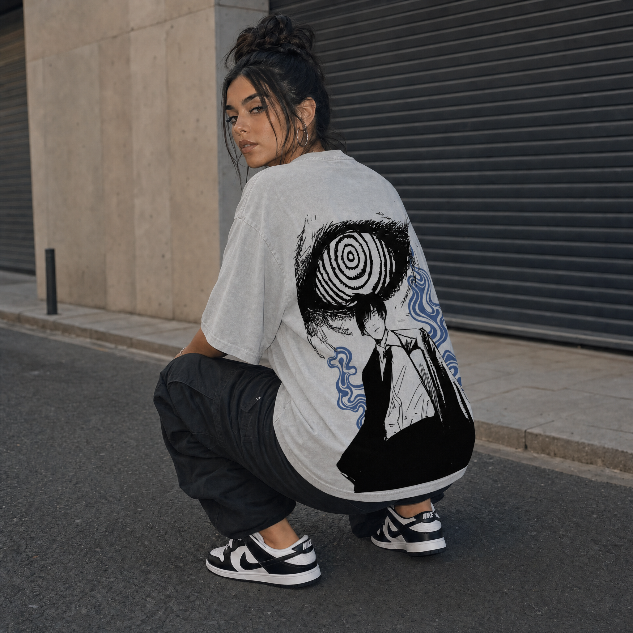 Devil´s Hound Oversize Vintage Tee