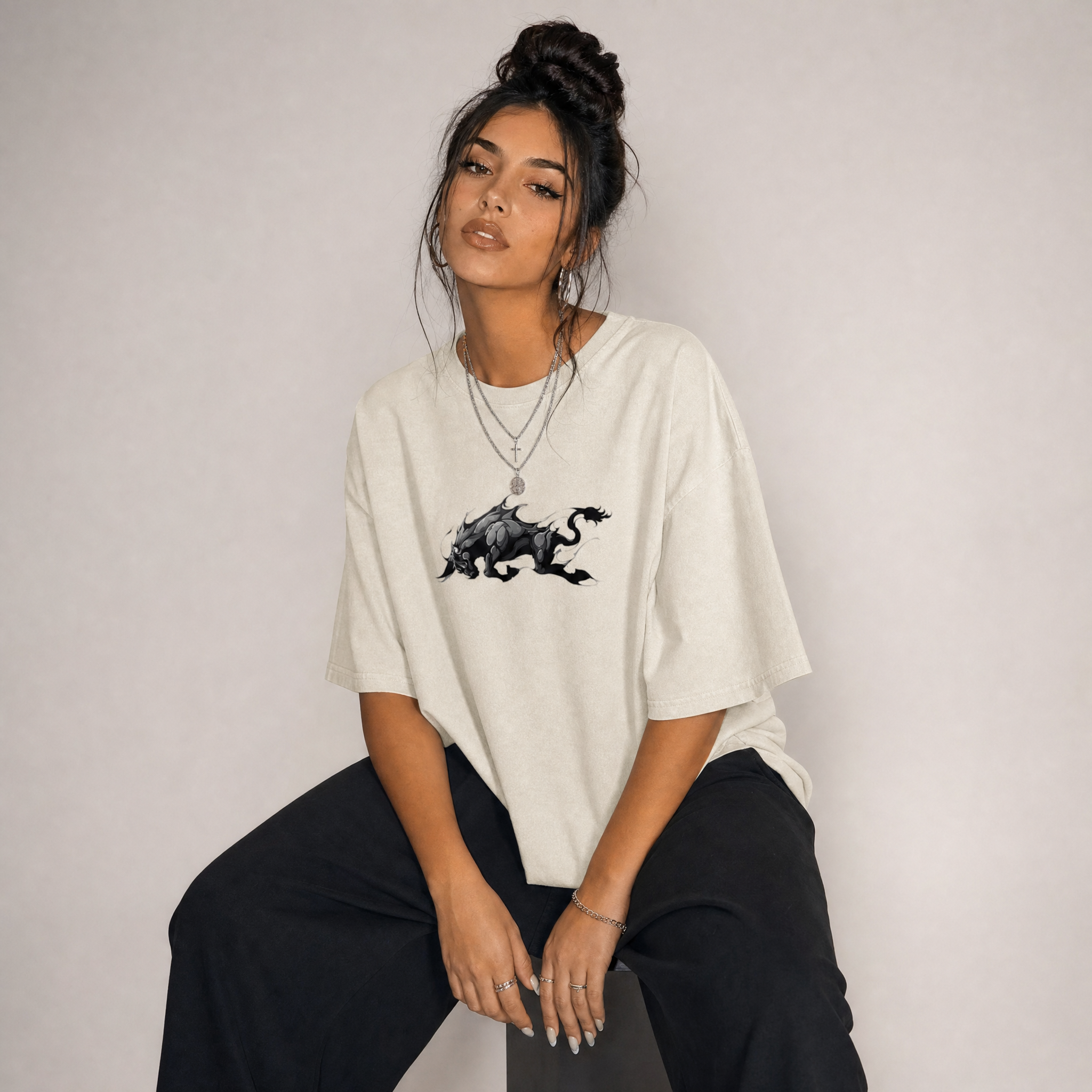 Bulls Captain Oversize Vintage Tee
