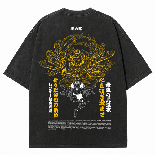 Old Master 2-Sided Oversize Vintage Tee
