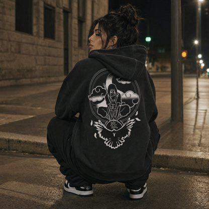 Vengence Ninja Vintage Hoodie