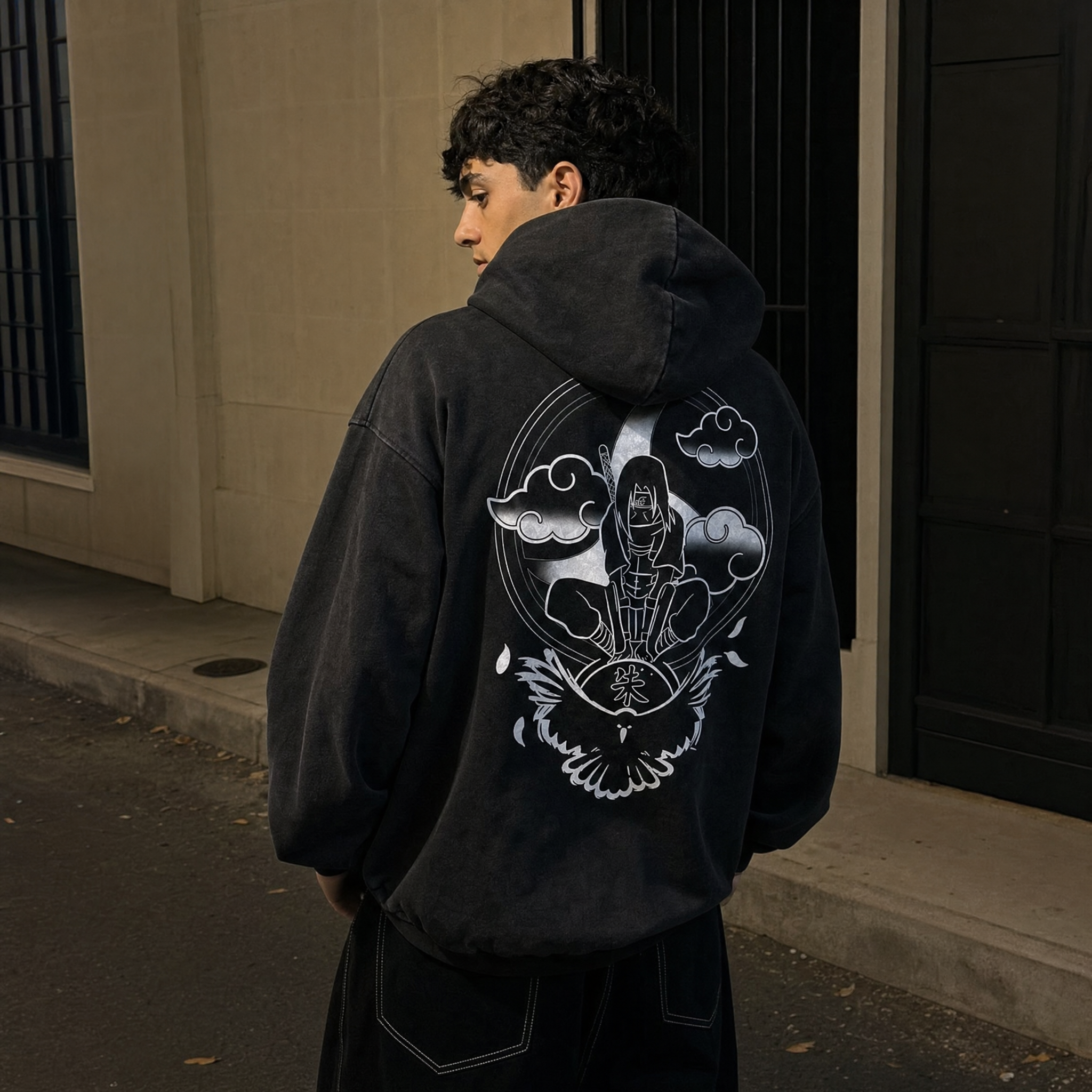 Vengence Ninja Vintage Hoodie